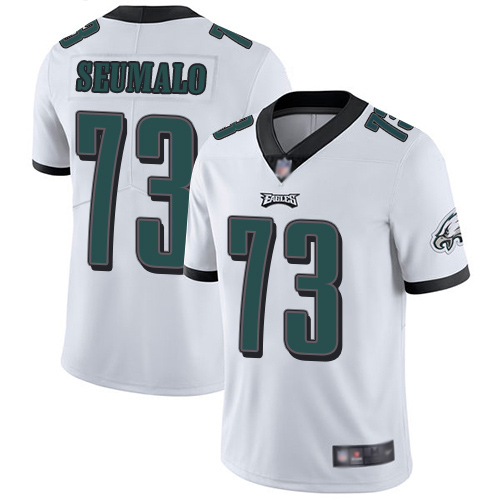 Men Philadelphia Eagles #73 Isaac Seumalo White Vapor Untouchable NFL Jersey Limited Player Football